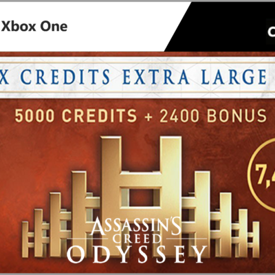 Assassin's Creed Odyssey: Helix Credits XL Pack 7400 (Xbox One)