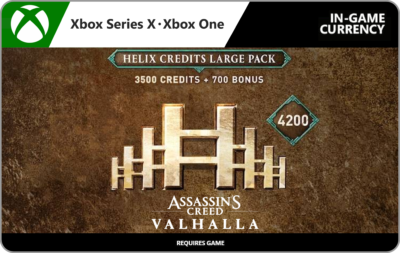Assassin's Creed Valhalla: Large Helix Credits Pack 4200 (Xbox Series X|S & Xbox One)