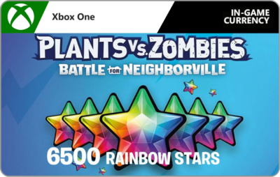 Plants vs. Zombies: Battle for Neighborville: 6500 Rainbow Stars (Xbox One)