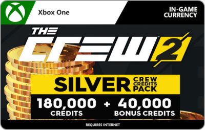 The Crew 2: Silver Crew Credit Pack 220,000 (Xbox One)