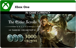 The Elder Scrolls Online: Tamriel Unlimited Edition: 3000 Crowns (Xbox One)