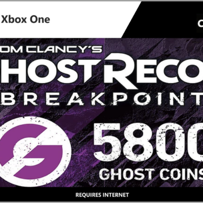 Tom Clancy's Ghost Recon Breakpoint: 4800 +1000 Bonus Ghost Coins (Xbox One)