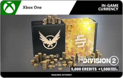 Tom Clancy's The Division 2: 6500 Premium Credits Pack (Xbox One)