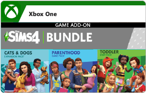 The Sims 4: Bundle (Cats & Dogs, Parenthood, Toddler Stuff) - Add-On (Digital)