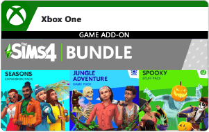 The Sims 4: Bundle (Seasons, Jungle Adventure, Spooky Stuff) - Add-On (Digital)