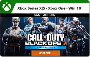 Call of Duty®: Black Ops 7 - Vault Edition Upgrade - Add-On (Digital)