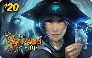 Kingsisle Wizard 101 $20 - 2 Months Membership or 10,000 Crowns
