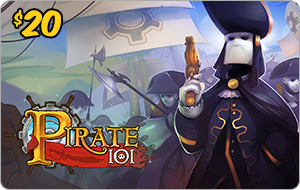 Kingsisle Pirate 101 $20 - 2 Months Membership or 10,000 Crowns