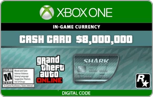 Xbox One GTA V: Megalodon Shark Cash (Digital)