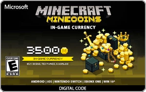 Minecraft Minecoins Pack Coins