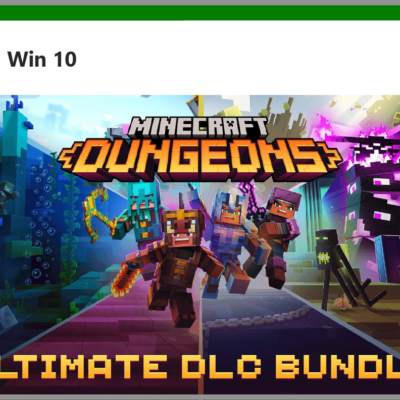 Minecraft: Dungeons: Ultimate DLC Bundle (Win10) (Digital)